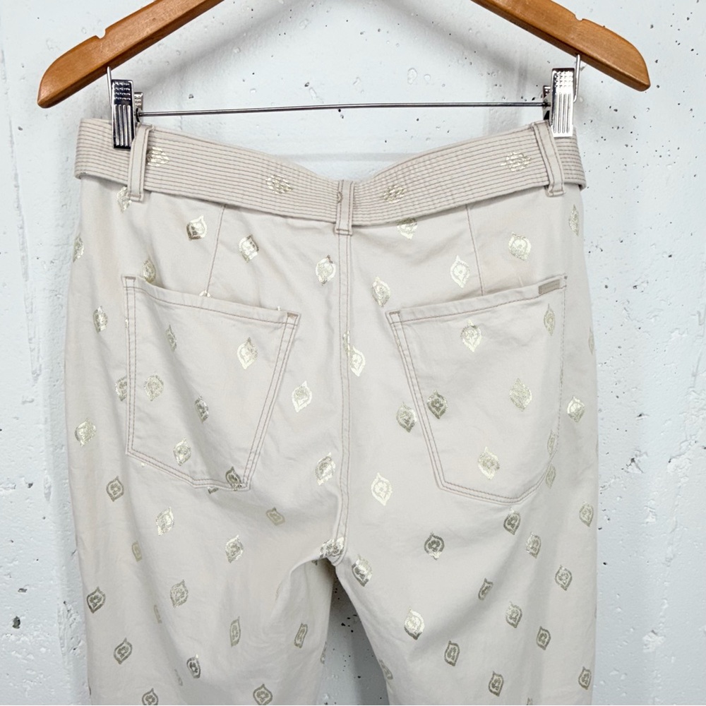 White House Black Market Women’s Size 8 High Rise Straight Leg Crop - Picture 6 of 13
